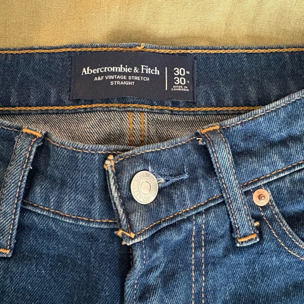 Abercrombie & Fitch Vintage stretch Straight Jean